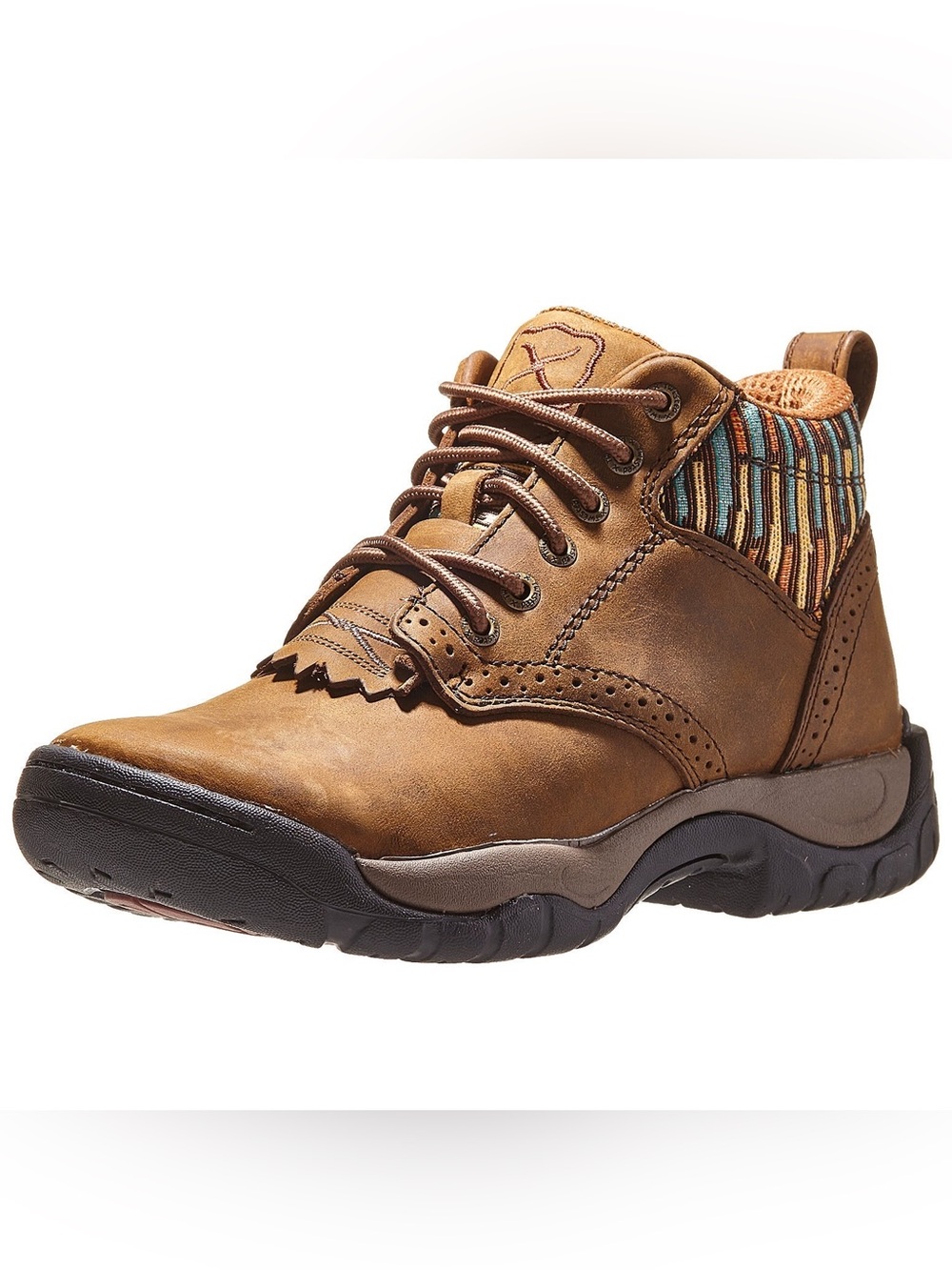 Twisted X Work Boot Womens Sz US 11 Kiltie All Around Hiking 4" Soft Toe WAL0008